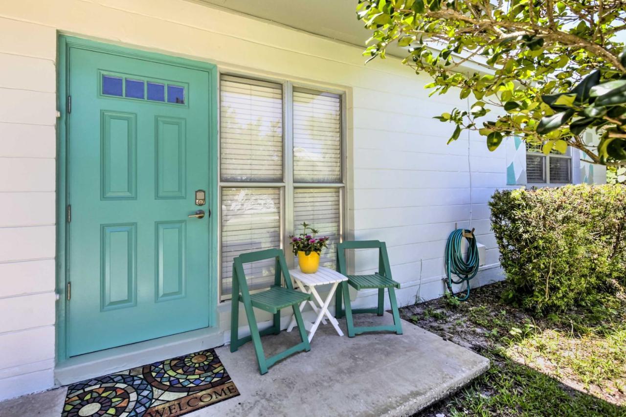 New Smyrna Beach Abode With Fire Pit, Walk To Beach! Esterno foto